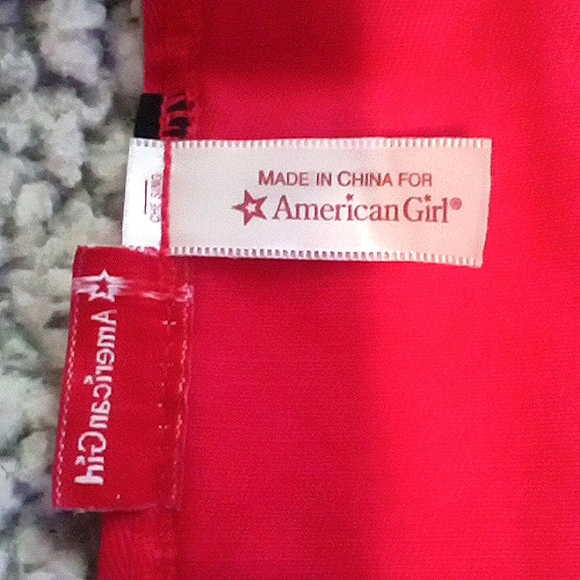 American Girl doll logo cap and "Grace Thomas" apron - Picture 4 of 8